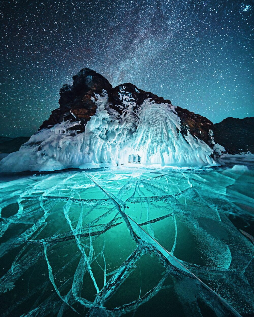 Baikal Fairytale Superb Fashion Photography Series On The Frozen Waters Of Lake Baikal By Kristina Makeeva 12