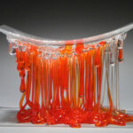 Amazingly Sculptural Jellyfish Dripping Glass Centerpieces By Daniela Forti 7