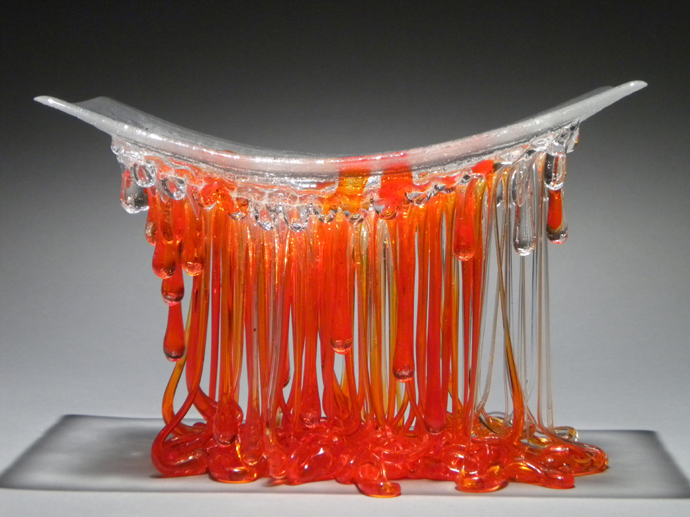 Amazingly Sculptural Jellyfish Dripping Glass Centerpieces By Daniela Forti 7