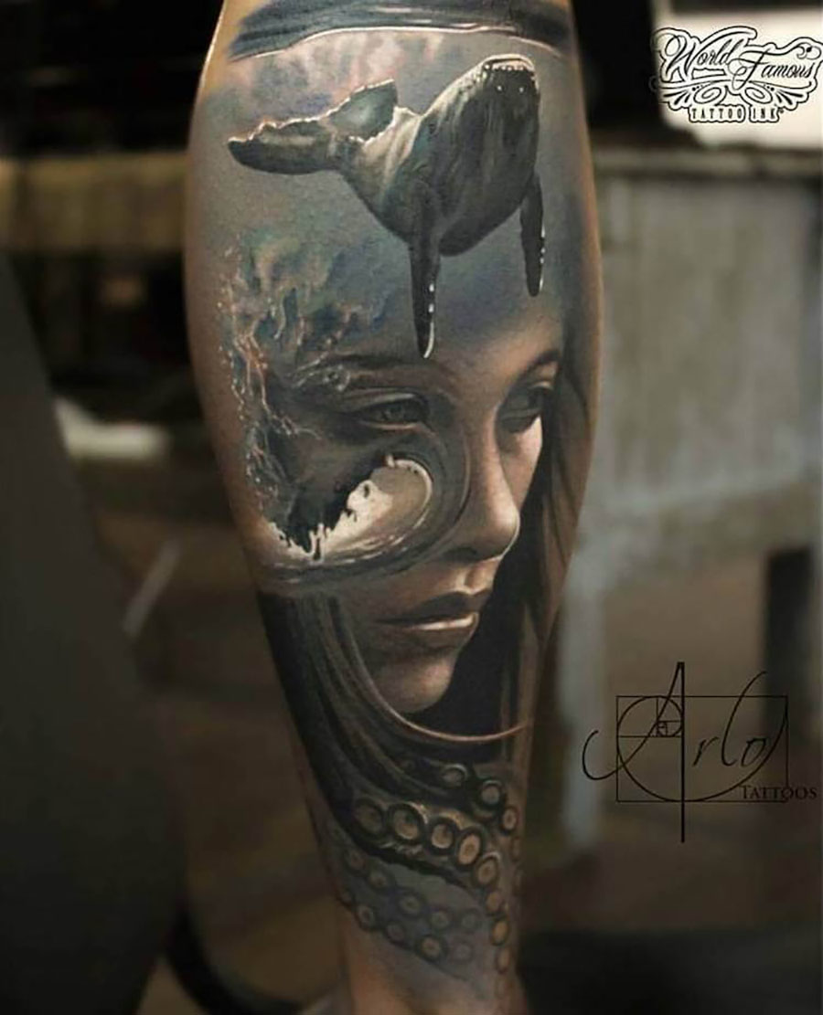 Amazingly Surrealist 3d Tattoos By Arlo Dicristina 17