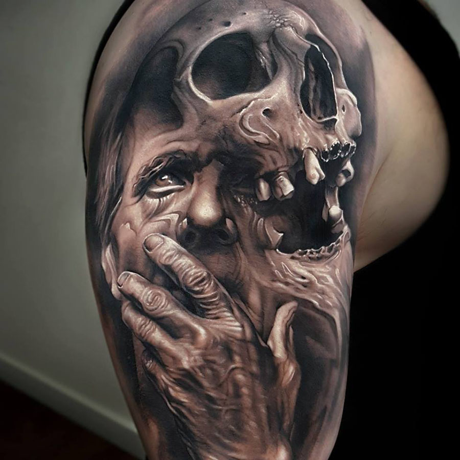 Amazingly Surrealist 3d Tattoos By Arlo Dicristina 8