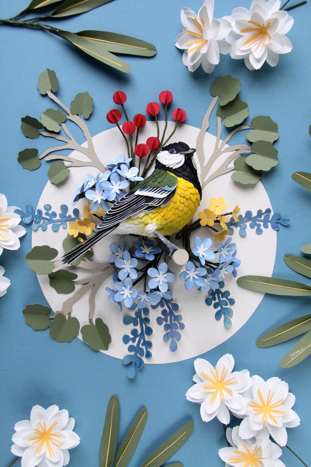 Extraordinary Bird Paper Cut Sculptures By Colombian Artist And Designer Diana Beltran Herrera 21