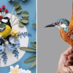Extraordinary bird paper cut sculptures by Colombian artist and designer Diana Beltrán Herrera – sharecover