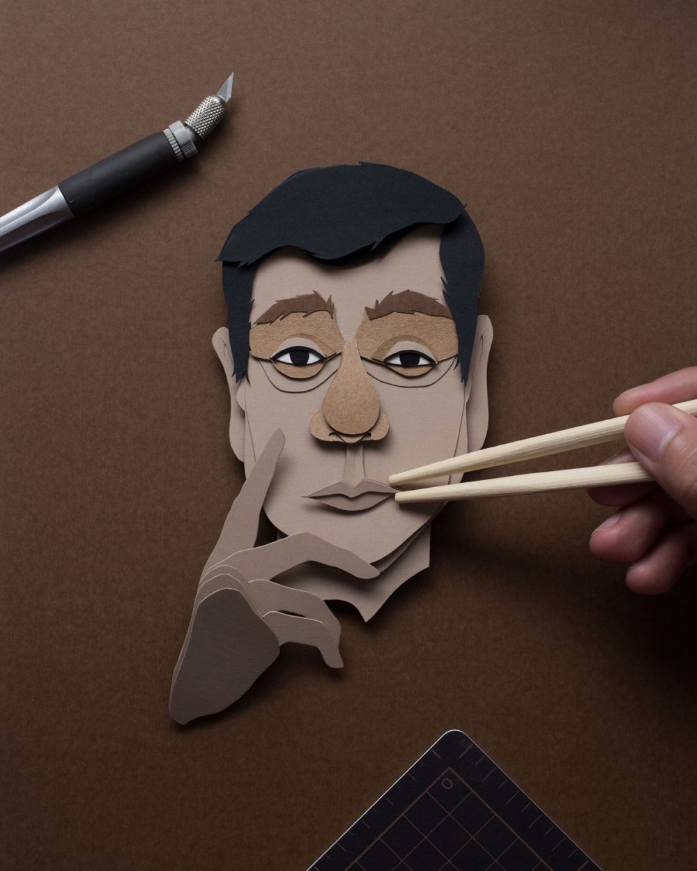 Famous People And Iconic Characters Of Pop Culture In Astonishing Paper Cuttings Of John Ed De Vera 1