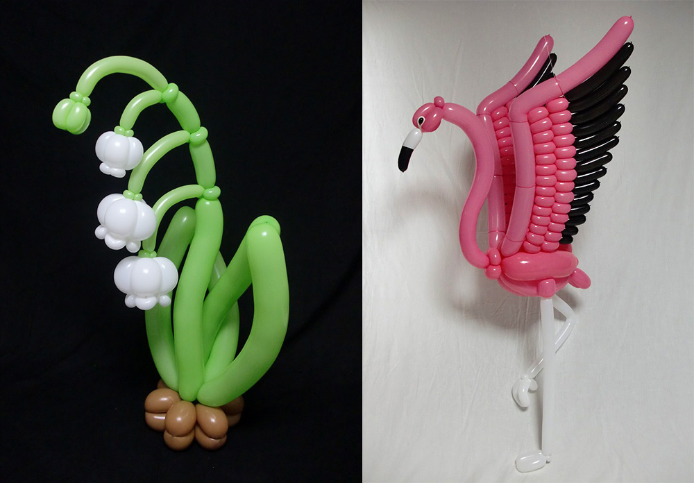 Fantastic Plant And Animal Twisted Balloon Sculptures By Masayoshi Matsumoto 17