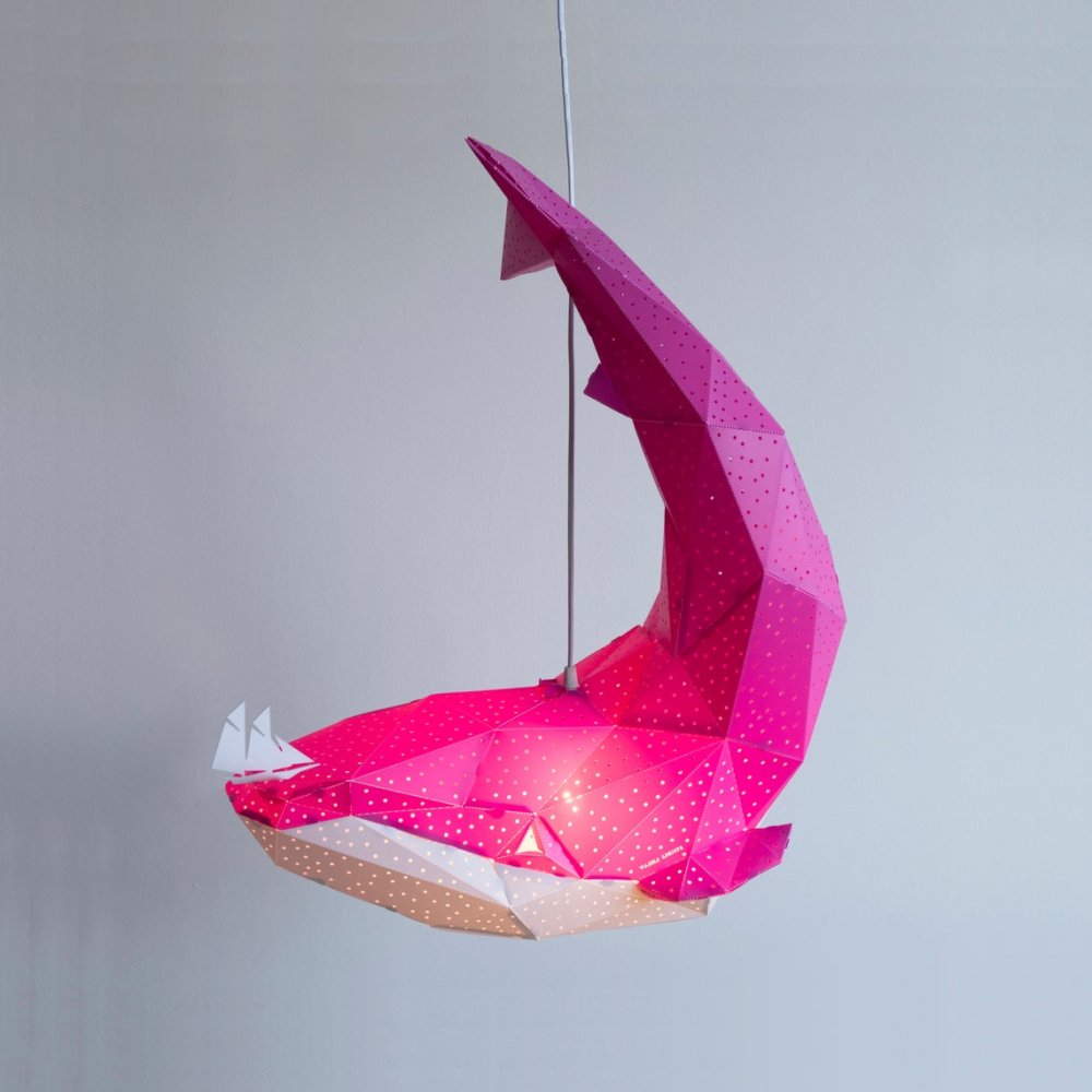 Stunning Pendant Lamps Inspired By Origami And Marine Animals By Vasililights 12