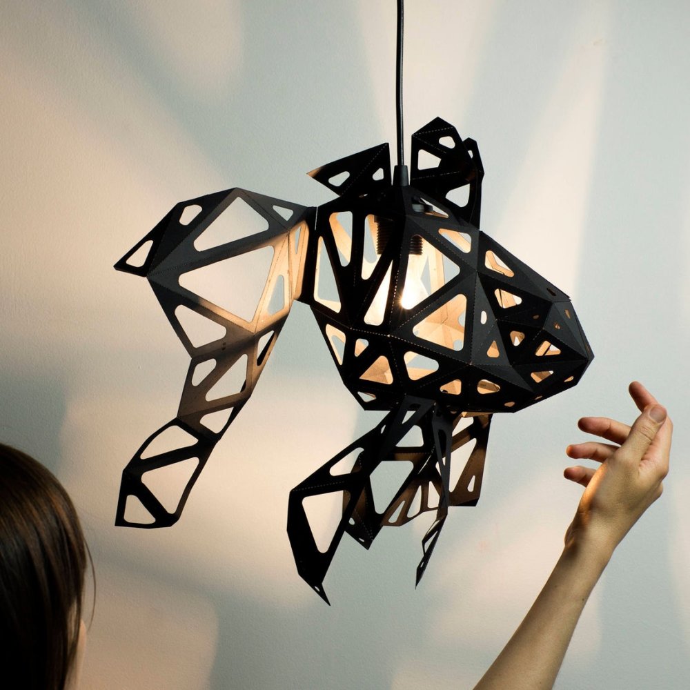 Stunning Pendant Lamps Inspired By Origami And Marine Animals By Vasililights 13