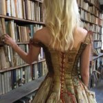 Superb Dress Made From Old Book Covers By Sylvie Facon 4