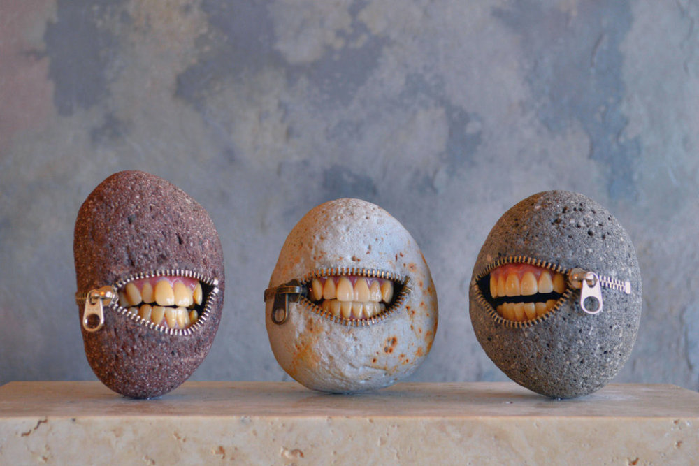 Surprising Intriguing And Funny Stone Sculptures By Hirotoshi Ito 27