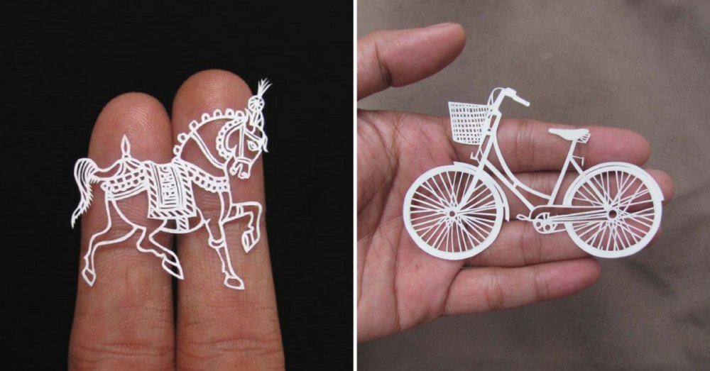 The beautiful and delicate paper-cutting art of Parth Kothekar —  Visualflood Magazine