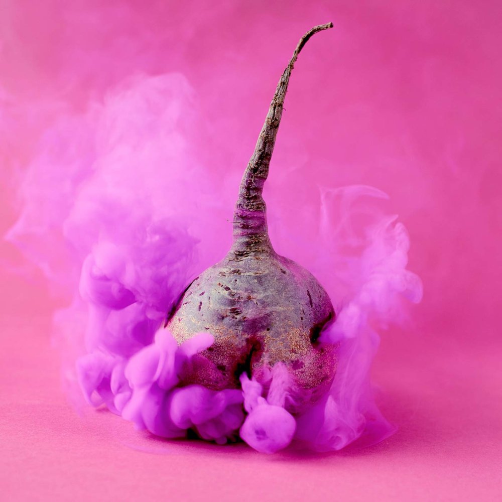The Secret Lives Of Fruits And Vegetables Still Life Photography Series With Colored Smoke By Maciek Jasik 1