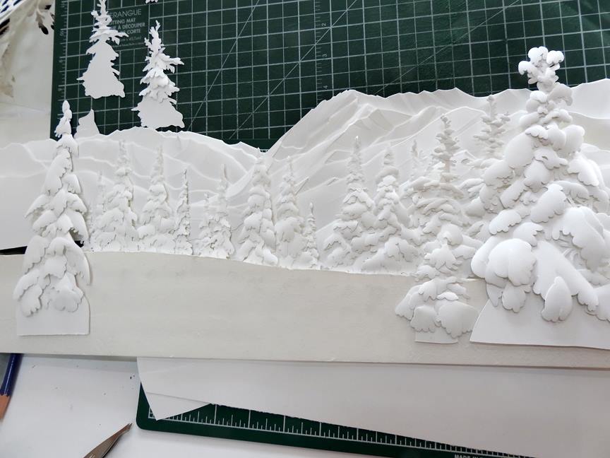 Amazingly Intricate Paper Sculptures Of Animals And Natural Landscapes By Calvin Nicholls 12