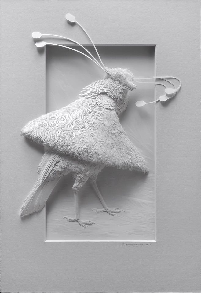 Amazingly Intricate Paper Sculptures Of Animals And Natural Landscapes By Calvin Nicholls 22