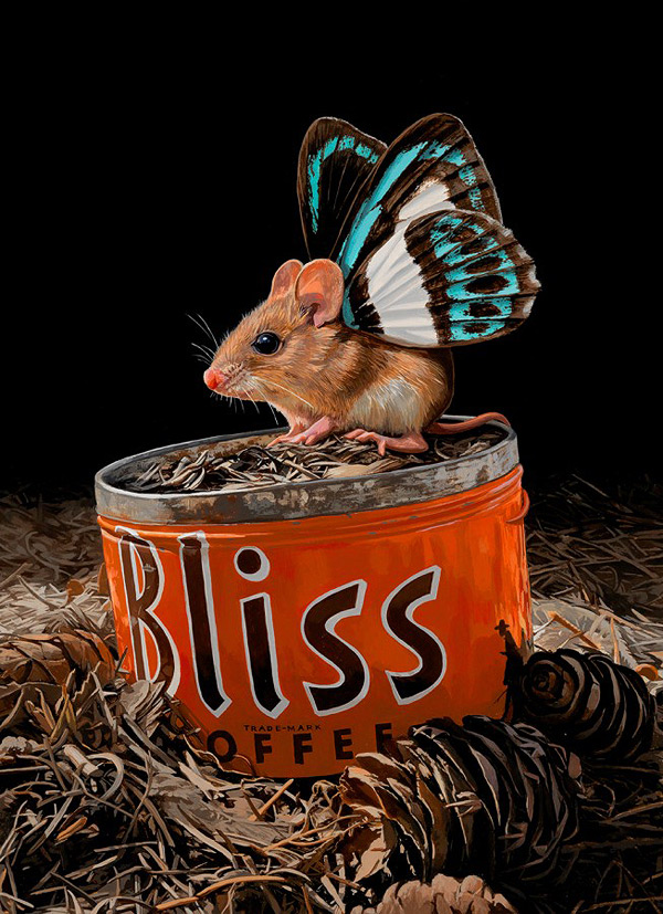 Astonishingly Photo Realistic Surreal Paintings Of Fauna And Flora By Lisa Ericson 12