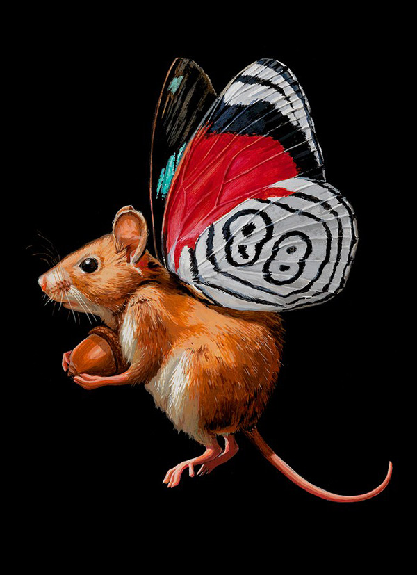 Astonishingly Photo Realistic Surreal Paintings Of Fauna And Flora By Lisa Ericson 13