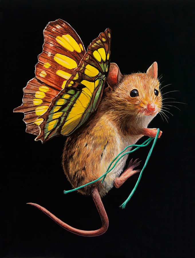 Astonishingly Photo Realistic Surreal Paintings Of Fauna And Flora By Lisa Ericson 9