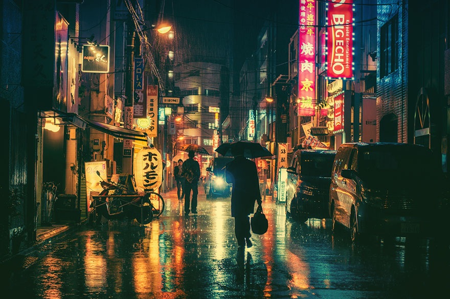 Fascinating Night Photographs Of Tokyos Streets By Masashi Wakui 12