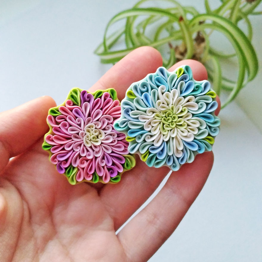 Gorgeous Animal Polymer Clay Jewelry Of With Colorful Patterns By Alisa Laryushkina 26