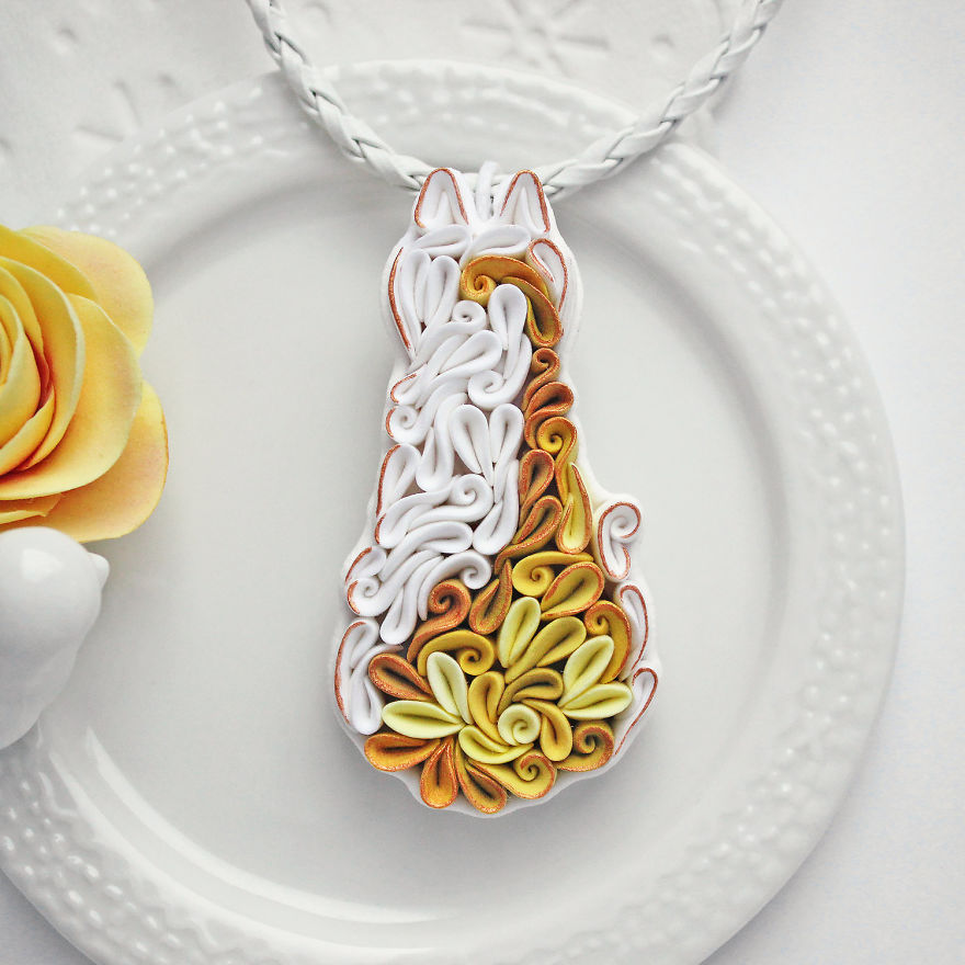 Gorgeous Animal Polymer Clay Jewelry Of With Colorful Patterns By Alisa Laryushkina 37