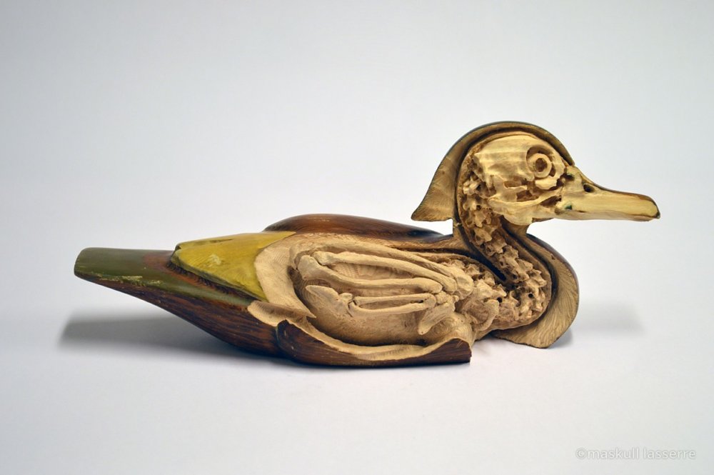 Intriguing And Unexpected Sculptures Carved Into Common Objects By Maskull Lasserre 13