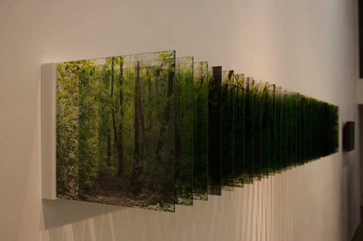 Layer Drawings Gorgeous Sculptures Of Three Dimensional Landscapes Formed With Layered Acrylic Photographs By Nobuhiro Nakanishi 1