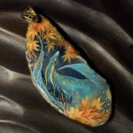 Stunning Paintings Of Dragons And Koi On Wood And Ornamental Stones By Tatiana Verkhovskaya 38