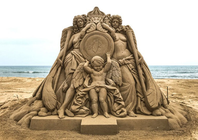 The Incredibly Intricate Sand Sculpture Of Toshihiko Hosaka 13