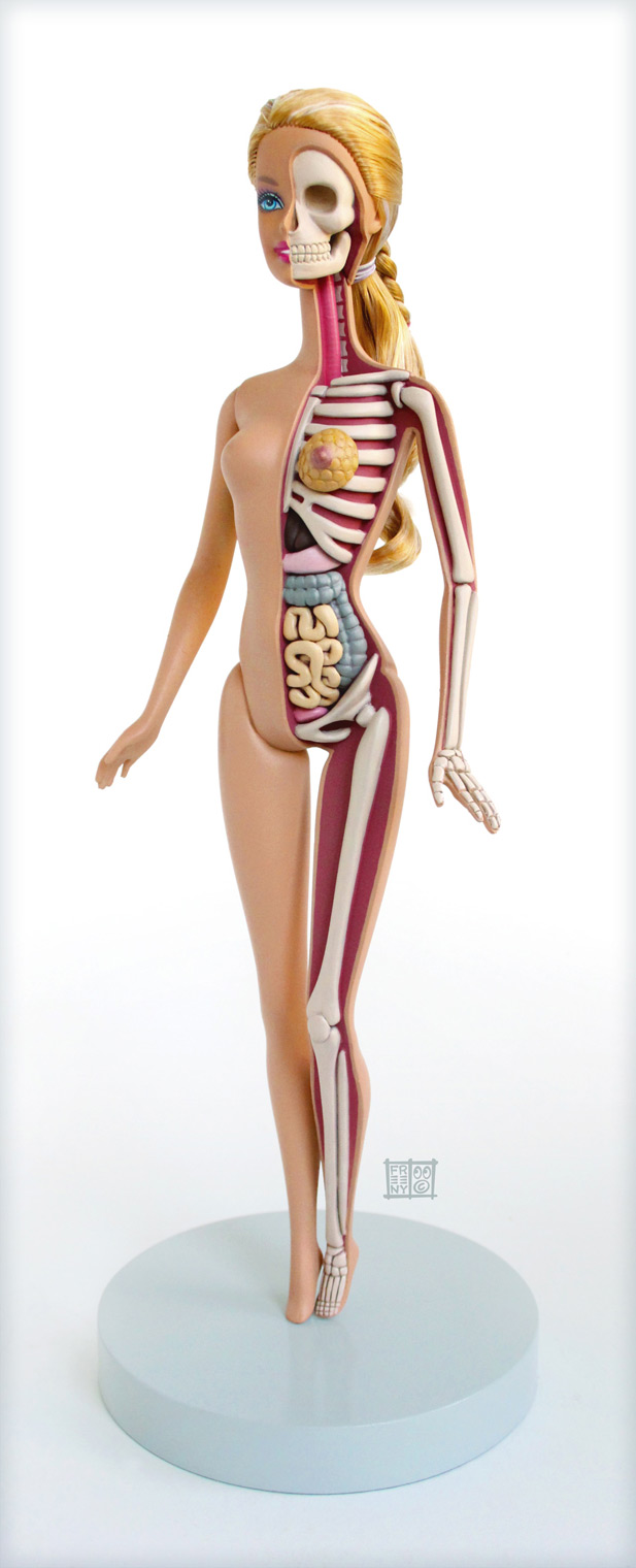 The Internal Anatomy Of Popular Toys Revealed By The Sculptures Of Jason Freeny 17