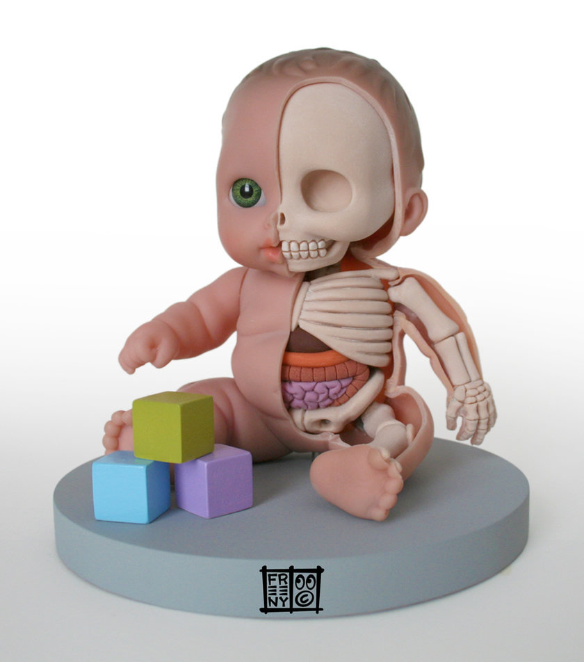 The Internal Anatomy Of Popular Toys Revealed By The Sculptures Of Jason Freeny 20