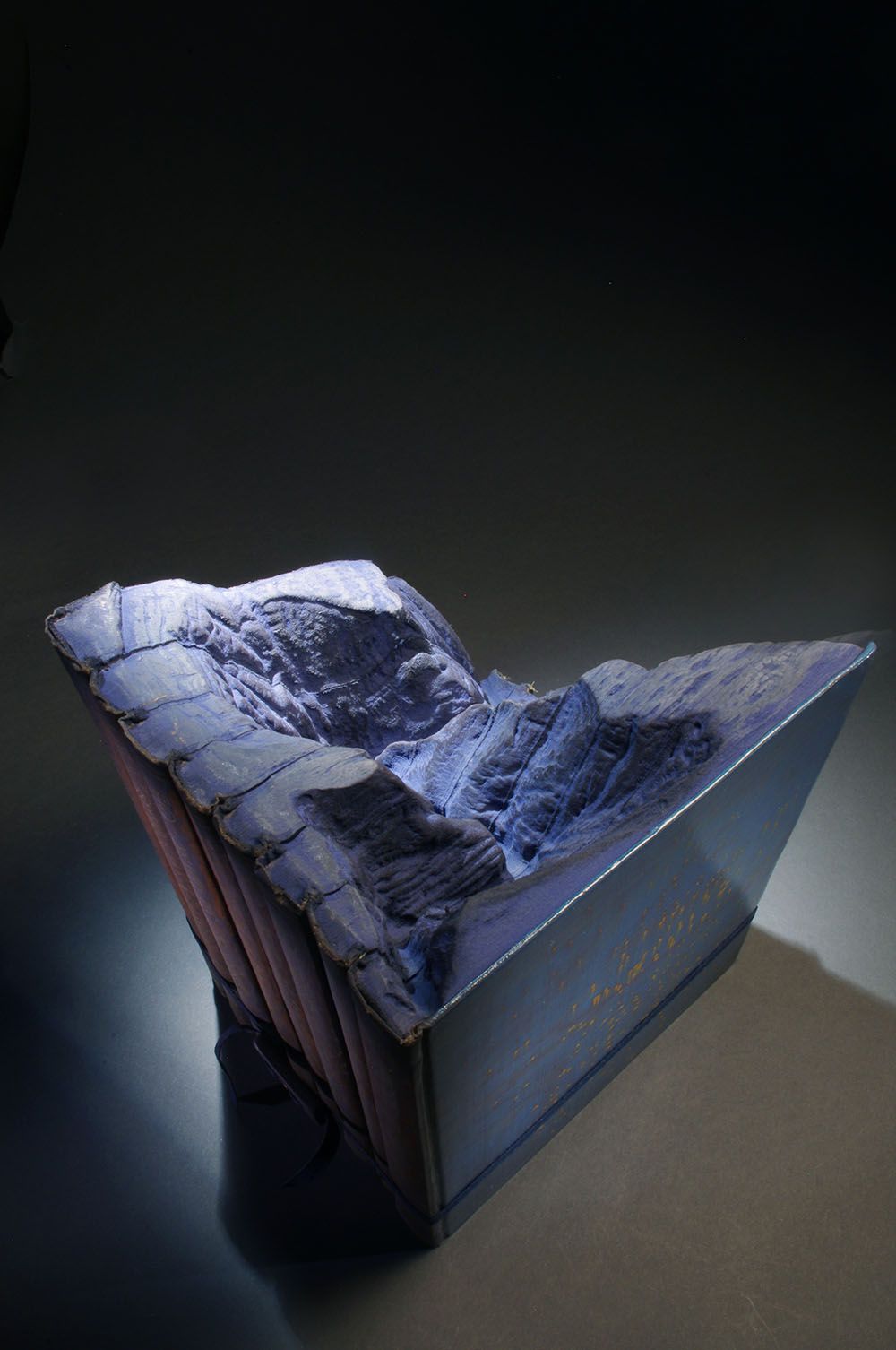 Artist Guy Laramee Turns Old Books Into Stunningly Natural Landscape Sculptures 20
