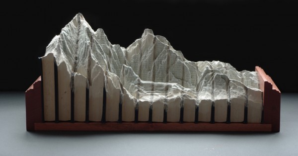 Artist Guy Laramee Turns Old Books Into Stunningly Natural Landscape Sculptures 35