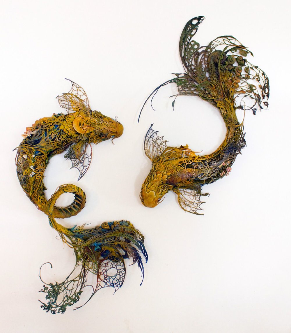 Lush And Surreal Sculptures Of Symbiotic Animals By Ellen Jewett 12