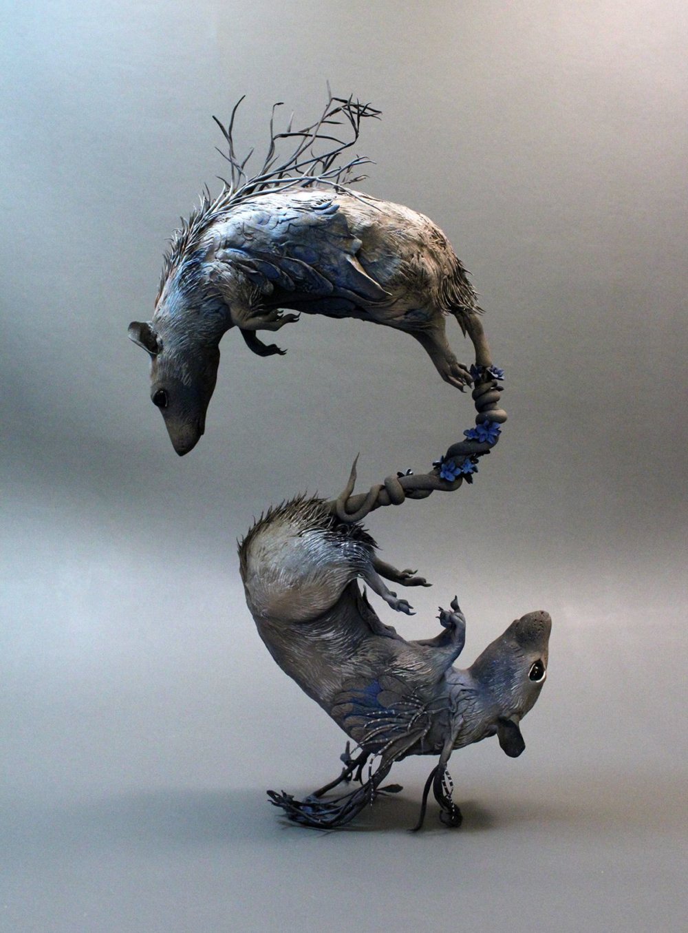 Lush And Surreal Sculptures Of Symbiotic Animals By Ellen Jewett 15