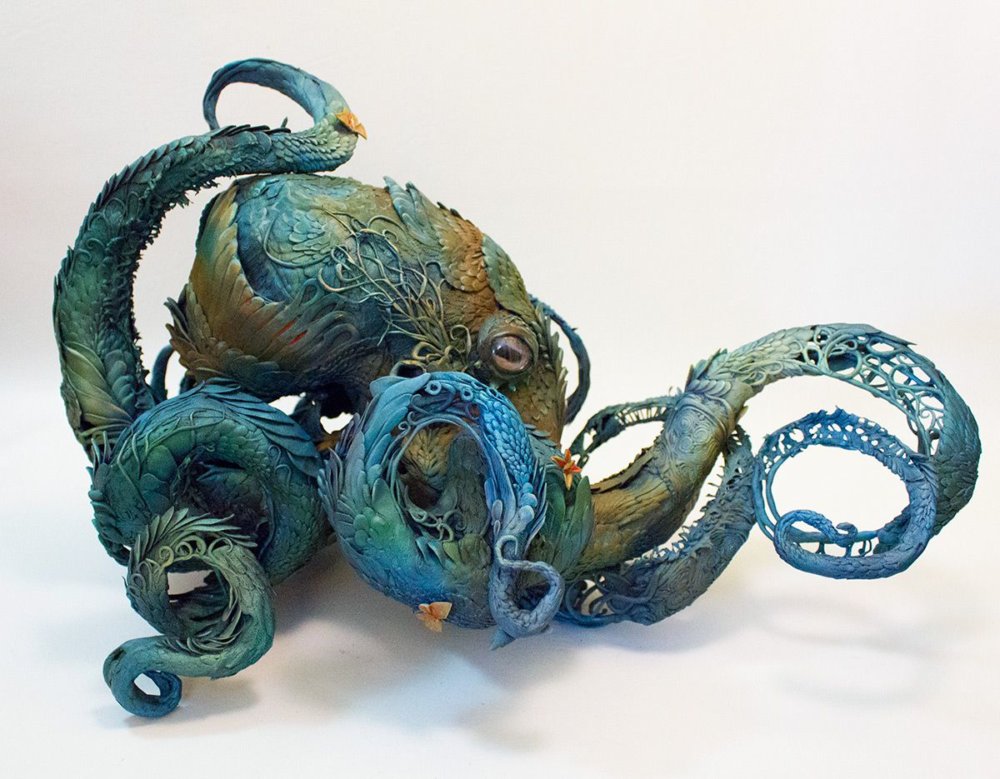 Lush And Surreal Sculptures Of Symbiotic Animals By Ellen Jewett 17