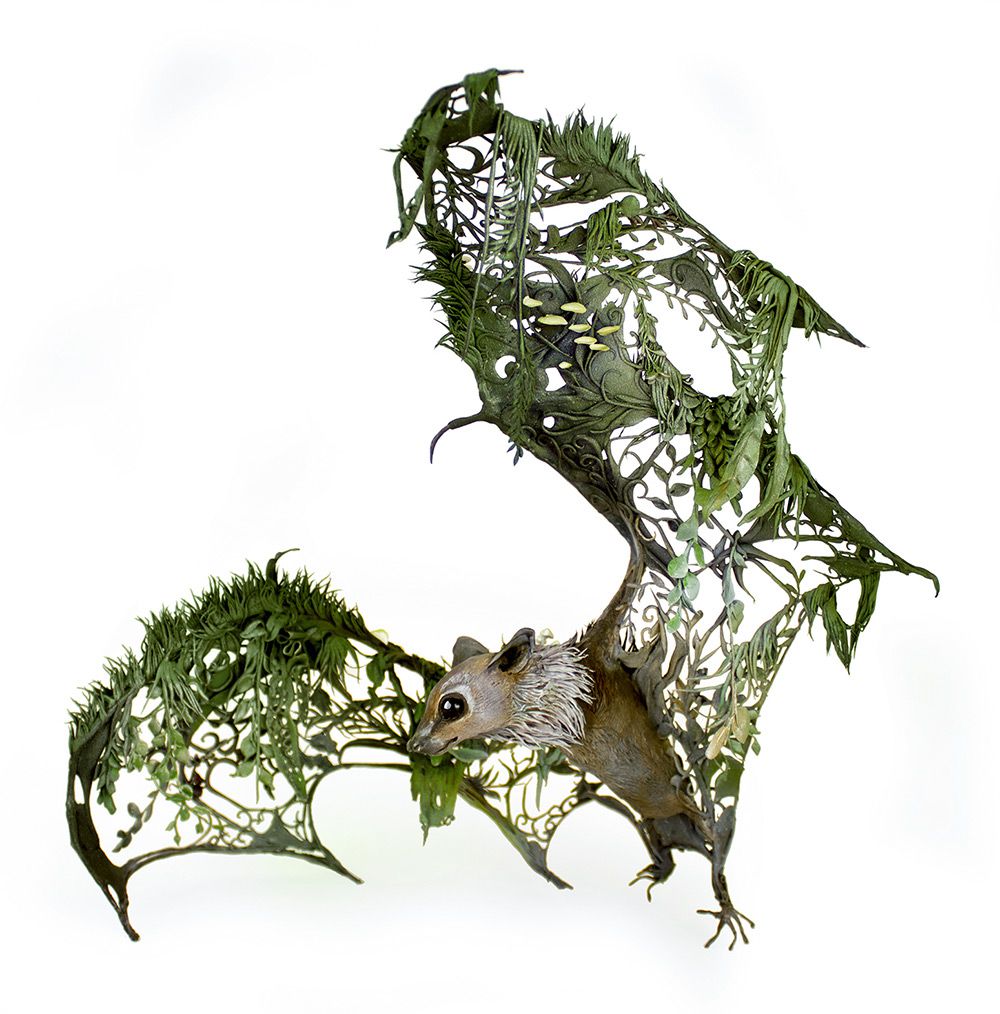Lush And Surreal Sculptures Of Symbiotic Animals By Ellen Jewett 22