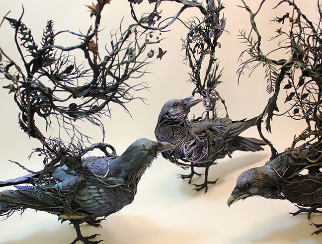 Lush And Surreal Sculptures Of Symbiotic Animals By Ellen Jewett 30