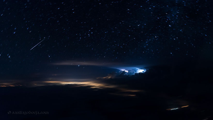 Astonishing Storm Photographs Taken From Cockpits By Pilot Santiago Borja 11