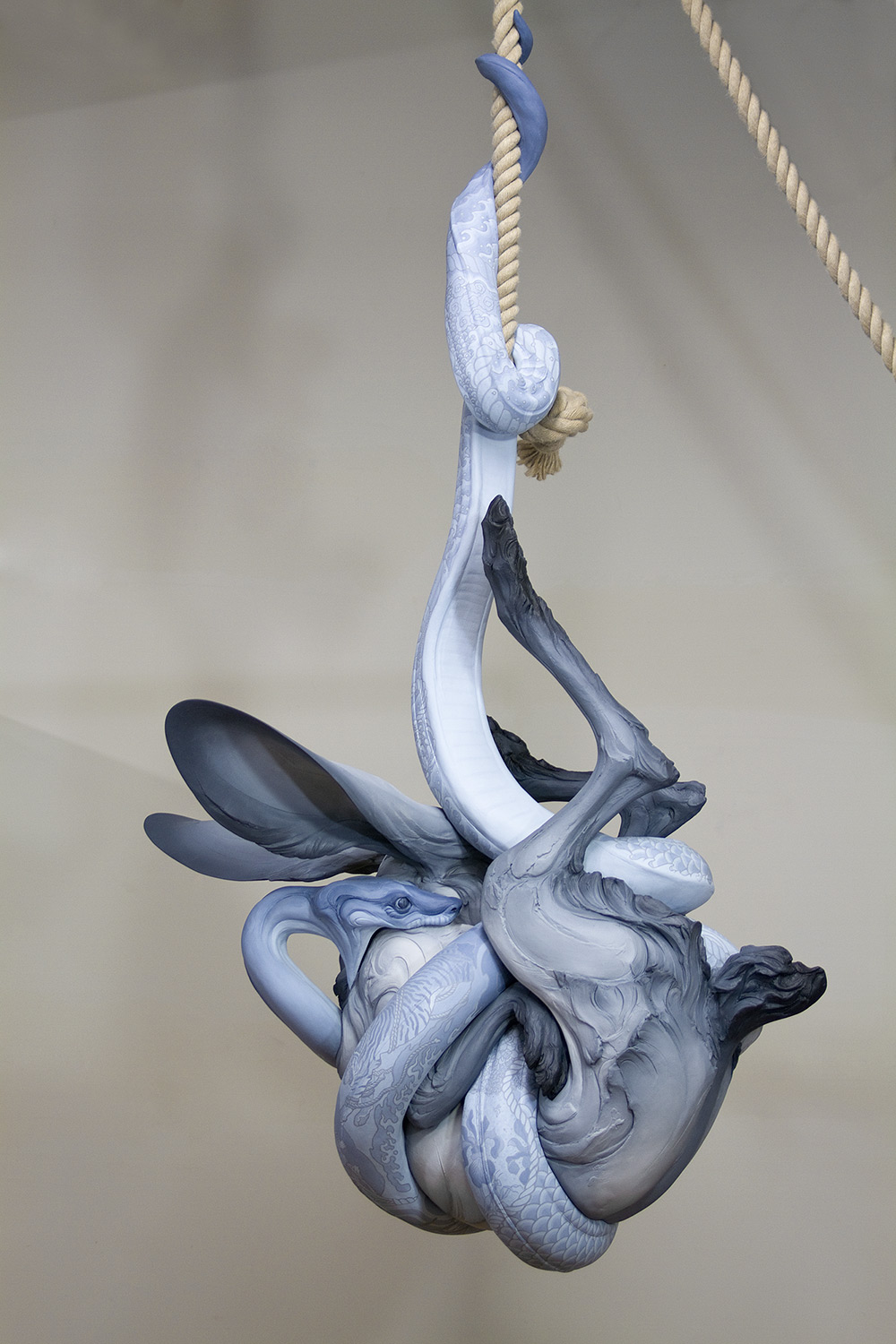 Fascinating Human Emotions Themed Animal Sculptures By Beth Cavener 13