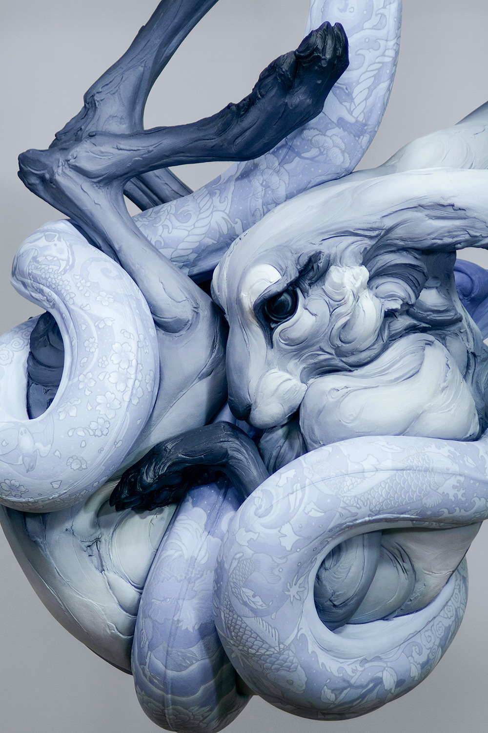 Fascinating Human Emotions Themed Animal Sculptures By Beth Cavener 14