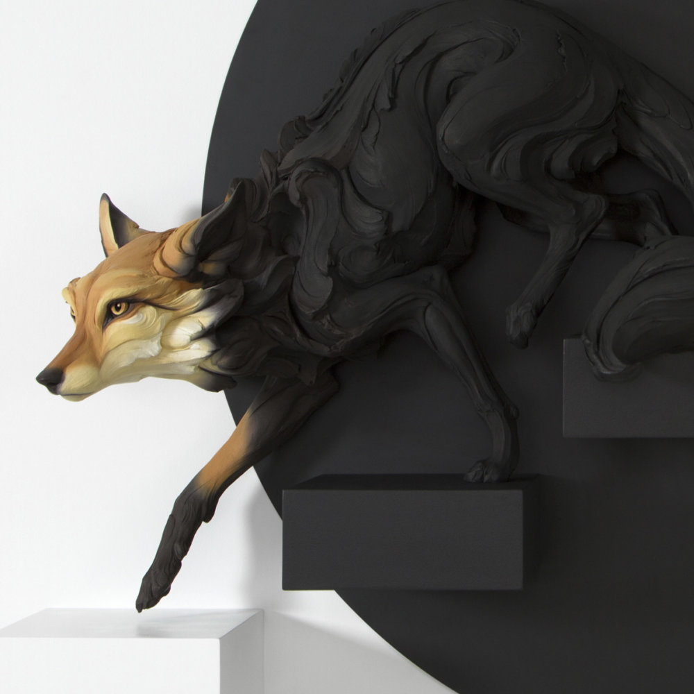 Fascinating Human Emotions Themed Animal Sculptures By Beth Cavener 2