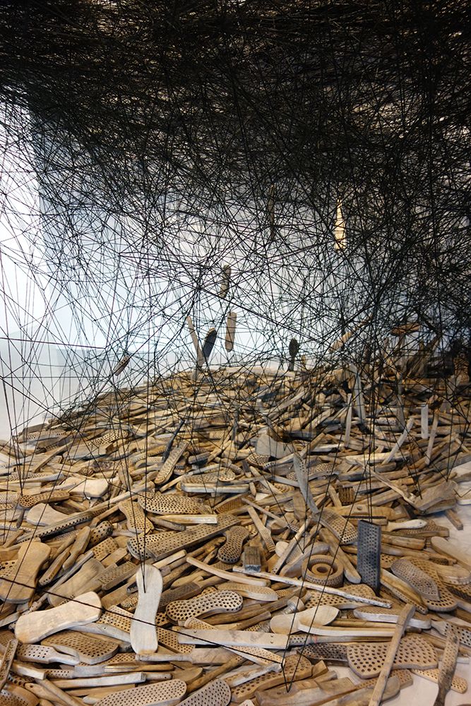 Intriguing Yarn Installations By Chiharu Shiota 13