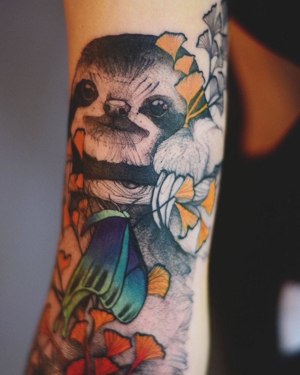 Marvelous Neon Color Tattoos By Polish Artist Joanna Swirska 16