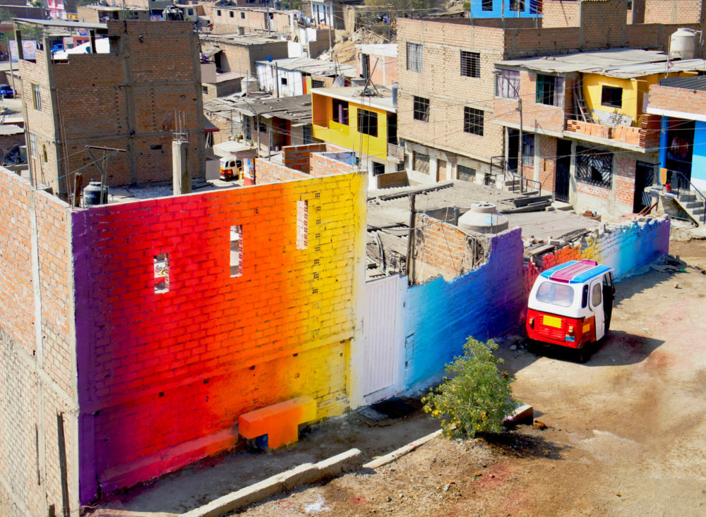 Mesmerizing Rainbow Themed Murals By Xomatok 6