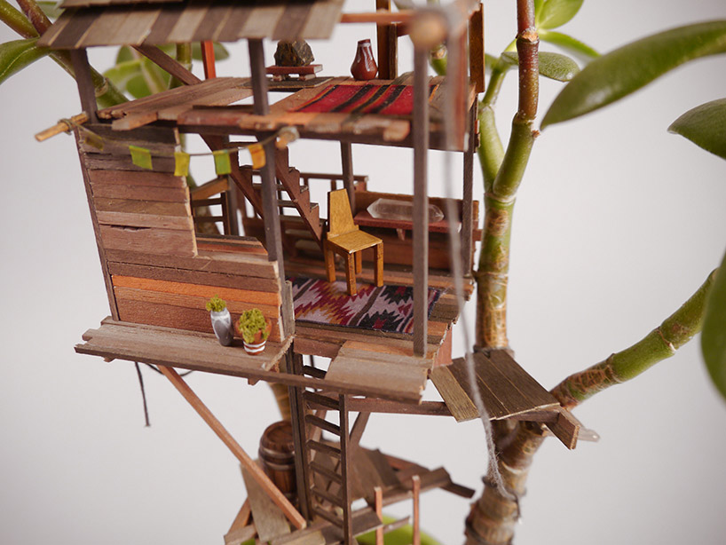 Somewhere Small Tree Houses In Miniature By Jedediah Corwyn Voltz 10