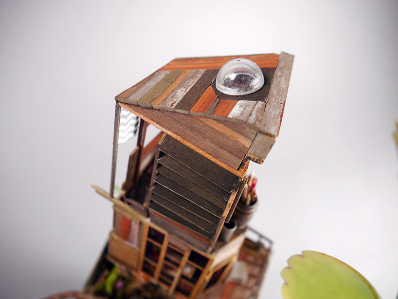 Somewhere Small Tree Houses In Miniature By Jedediah Corwyn Voltz 15