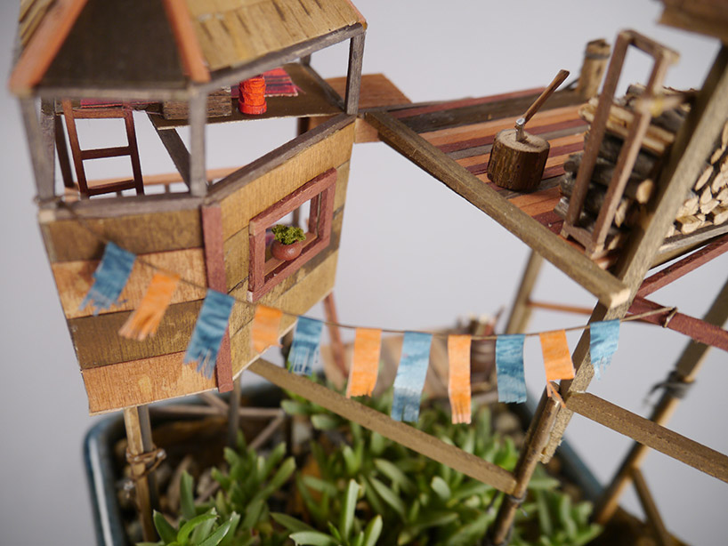 Somewhere Small Tree Houses In Miniature By Jedediah Corwyn Voltz 16