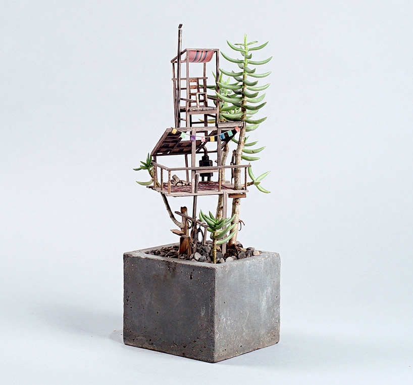 Somewhere Small Tree Houses In Miniature By Jedediah Corwyn Voltz 9