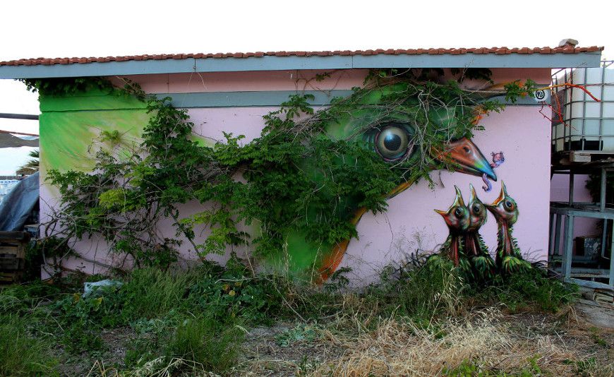 Spectacular Surrealistic And Photo Realistic Murals With 3d Effects By Wd 15