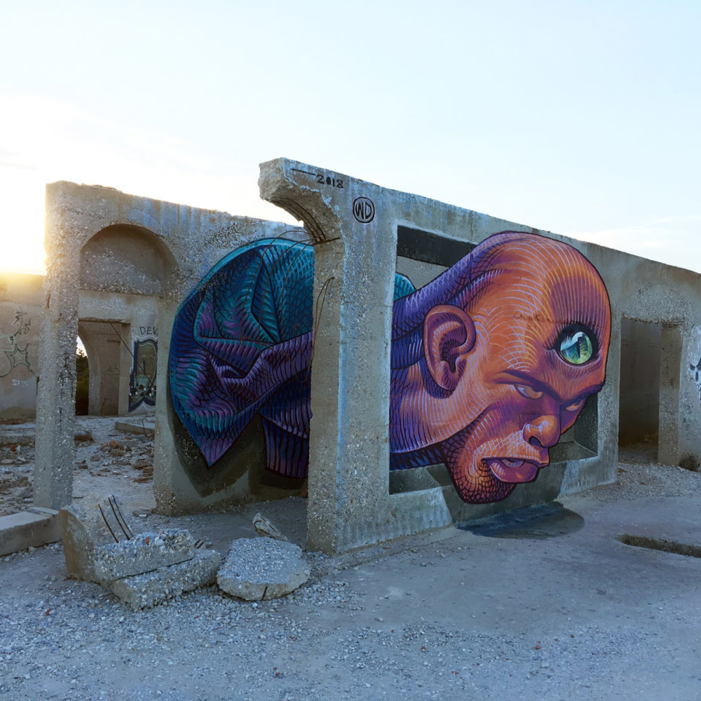 Spectacular Surrealistic And Photo Realistic Murals With 3d Effects By Wd 9