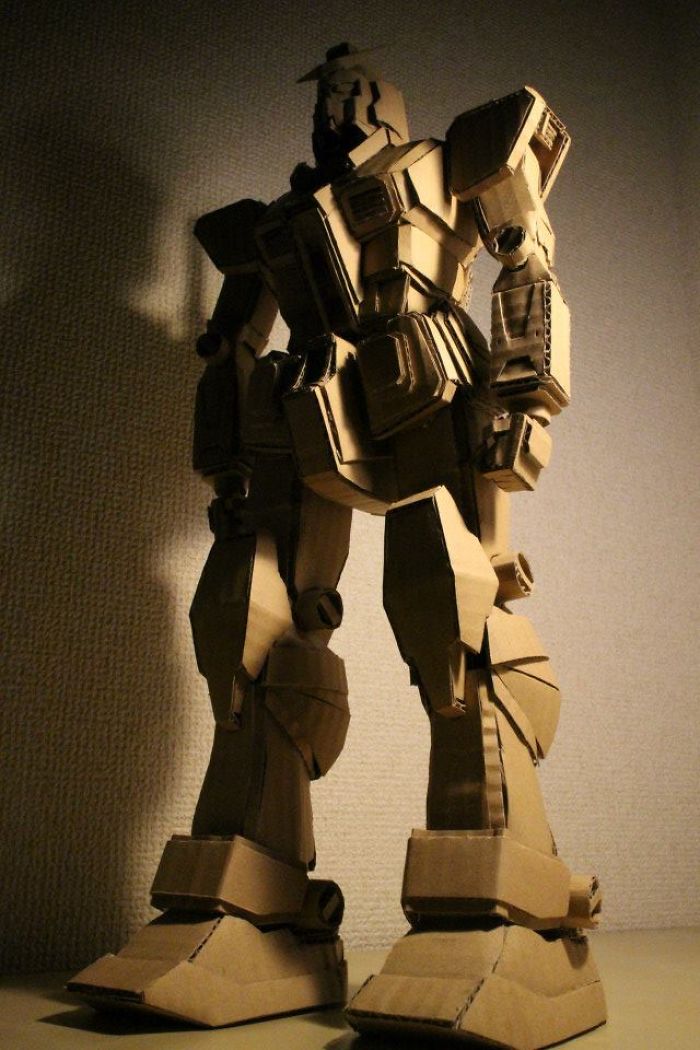 Stunning Cardboard Sculptures By Monomi Ohno 27